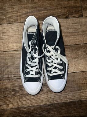 Converse Black and White Low-Top Sneakers